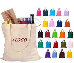 Wholesale Custom Plain Body Fabric Cotton Canvas Tote Shopping Bag 30cm 50cm from china suppliers