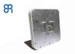 Gain 6dBic UHF Small RFID Antenna 128*128*20MM Size Double Waterproof Design