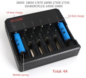 Wholesale Universal IMR 18650 Battery Charger , 0.5A 1A 2A 4A PK Efest 6 Bay Charger from china suppliers