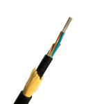 Excellent Tensile ADSS Fiber Optic Cable 12-144 Core Single Double Jacket for