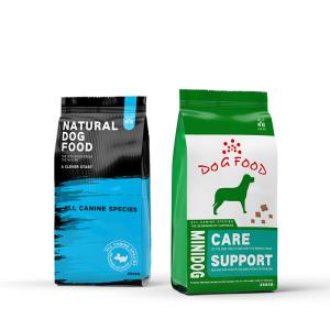 Wholesale Eco Friendly PET Food Packaging Bag Flat Bottom 200 Microns With Zipper from china suppliers