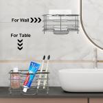 High Capacity Airy and Keep Clean Bathroom Accessories Organizer Toothbrush
