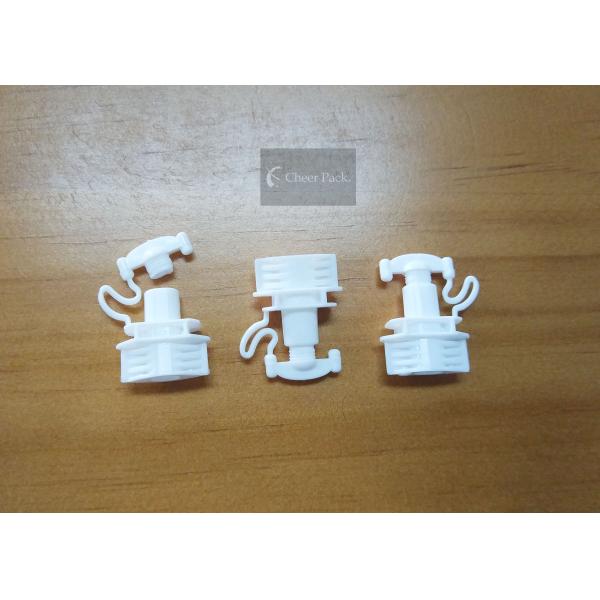 Durable PE Material Plastic Twist Spout Cap / Baby Food Pouch Tops
