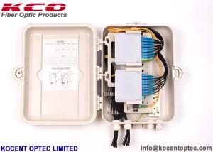 Wholesale Outdoor Fiber Optic Terminal Box IP65 1*16 2*16 Splitter Type SMC ABS from china suppliers