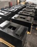 Cast Iron Slotted Calibration Weights For Digital Scales 1000 Lb Test Weight