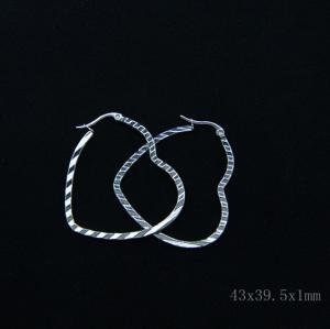 Wholesale Classic 316L Stainless Steel Fashion Jewelry Earrings Hoops Earrings LEH42 from china suppliers