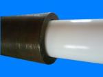 White Virgin Extruded PTFE Rod , High Temperature Resistance