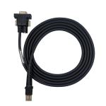 Rs232 DB9 Female Scanner Data Cable PVC Material For Datalogic Gd4130
