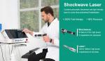 Focused Shock Wave Therapy Cold Laser Machine For Pain Relief