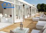 Custom Marquee Promotion Event Clear Roof Party Tent Sidewall Height 8m Large