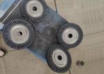 Industrial Supplier 350mm Diameter Knotted Wire Wheel Brush for Pipe End