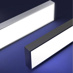 Wholesale Aluminum LED Linear Hanging Light IP20 IP65 AC86-256 3000K from china suppliers
