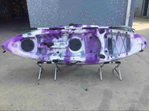 Wholesale High End 9 Foot Recreational Touring Kayak UV Resistant Ocean Going 5mm Hull Thick from china suppliers