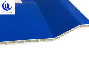 Wholesale Pvc Corrugated Twin Wall Roofing Sheets Colourful 10mm Multi - layer from china suppliers