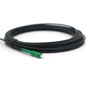 China LSZH G657A2 5.0mm FTTH Fiber Pigtail SC APC Drop Cable CATV on sale