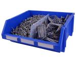 PP Plastic Shelf Bin Shelving Hanging Organizer Box 420x370x175mm Workbench