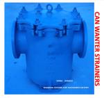 MARINE CAN WATER FILTERS JIS F7121-CAN WATER STRAINERS BODY CAST IRON FILTER