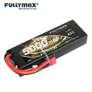 Wholesale 2S Lipo Rc Car Battery 5000mah 45C Lithium Polymer Battery 7.4v from china suppliers