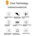 Intelligent Electronic Door Locks For Homes , Keypad Front Door Lock Optional