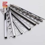Customized 201 304 316 Stainless Steel Beading For Tiles Straight Tile Edge Trim