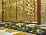 Bronze Cooper Metal Laser Cut Panels Color stainless steel room dividers For