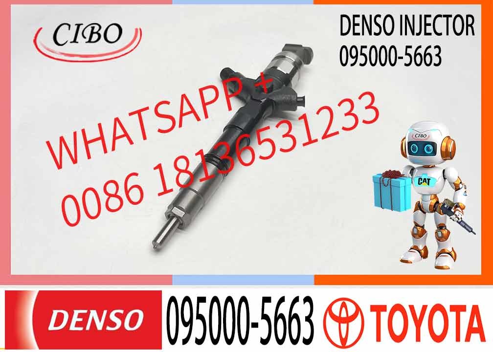 Common Rail Diesel Engine Injector 095000-5663 23670-30050 23670-39276 095000-5920 095000-5520 095000-5930