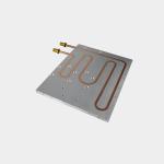 Thermal Conductivity Chilled Metal Cold Plate Heat Sink With Liquid Cooling