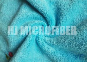 Wholesale Super Soft And High Water Absorption Factory Direct Blue Printed Microfiber Cleaning Cloth 100%Economy 30X40cm from china suppliers