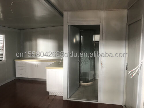 Wooden 2 3 4 5 Bedroom Prefabricated Villa Customized Color Design 20ft 40ft Waterproof Prefab Expandable Container House
