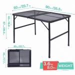 Outdoor Spliced Camping Folding Table, Outdoor Table, Card Table, Portable Grill