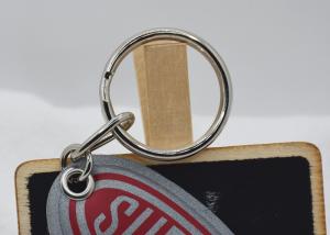 Wholesale Silver Reflective TPU Keyring Chain Marketing Promotional Gifts from china suppliers