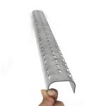Anti - Slip Punched Aluminium Stair Nosing Anti Skid Perforated Floor Metal