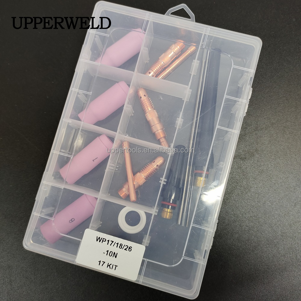 18pcs TIG Accessories Kit for Welding Torch WP17/18/26 Series Simple Welding Function
