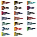 Felt Triangle Flag Club Camping Advertising Flag Felt Cloth Flag