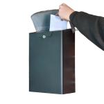 Wall Mounted Post Mail Box Print Custom Logo Contemporary Stylish Letter Box