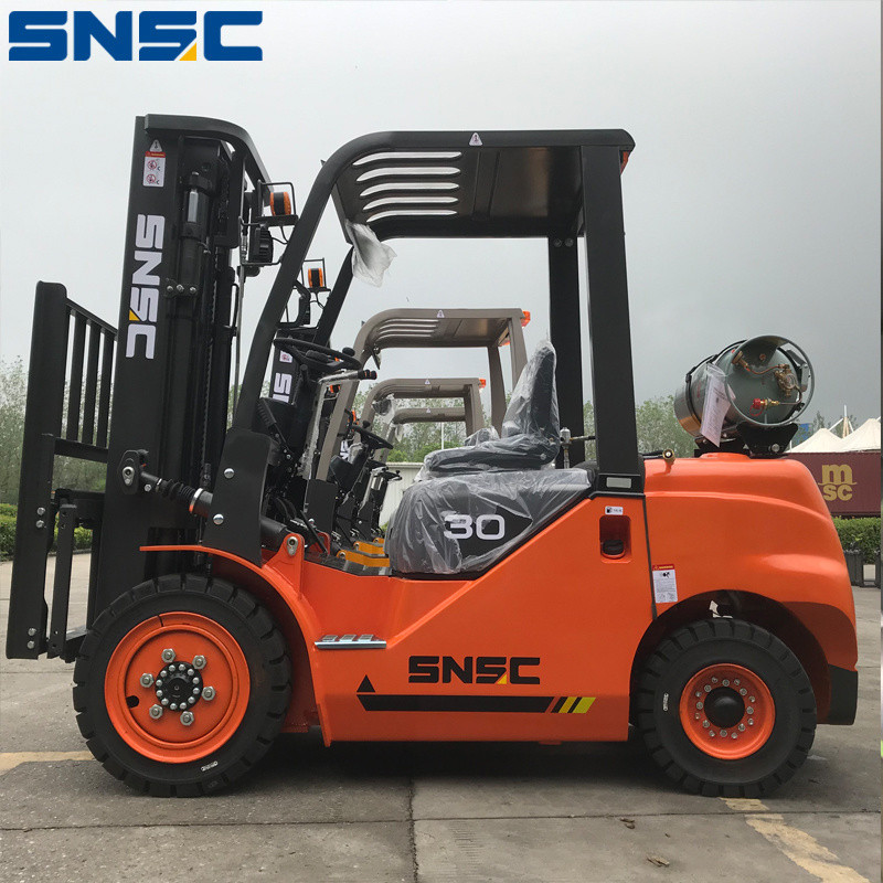 3 Ton LPG Forklift Gasoline Forklift Truck with EPA Engine