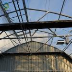 Galvanized Steel Skeleton 9m Light Deprivation Greenhouse