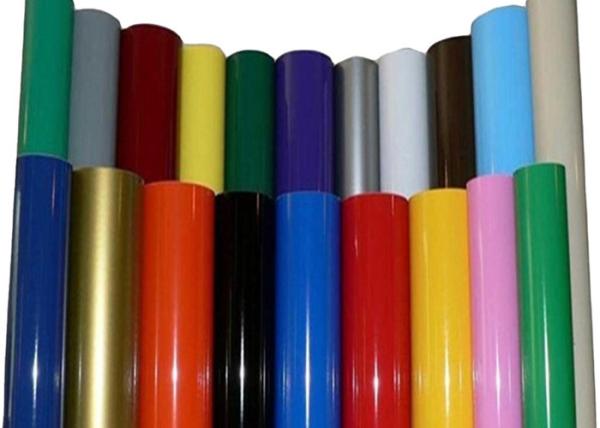 5 Years Durability Flexible Vinyl Film 0.914MX50M Colored Self Adhesive Frosted