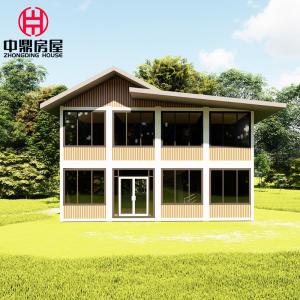 Wholesale Steel 2 Story Luxury Villa Modular Container House with Kitchen Bathroom 3 Bedroom from china suppliers