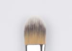 High Quality Small Makeup Concealer Brush With Matte Black Wood Handle