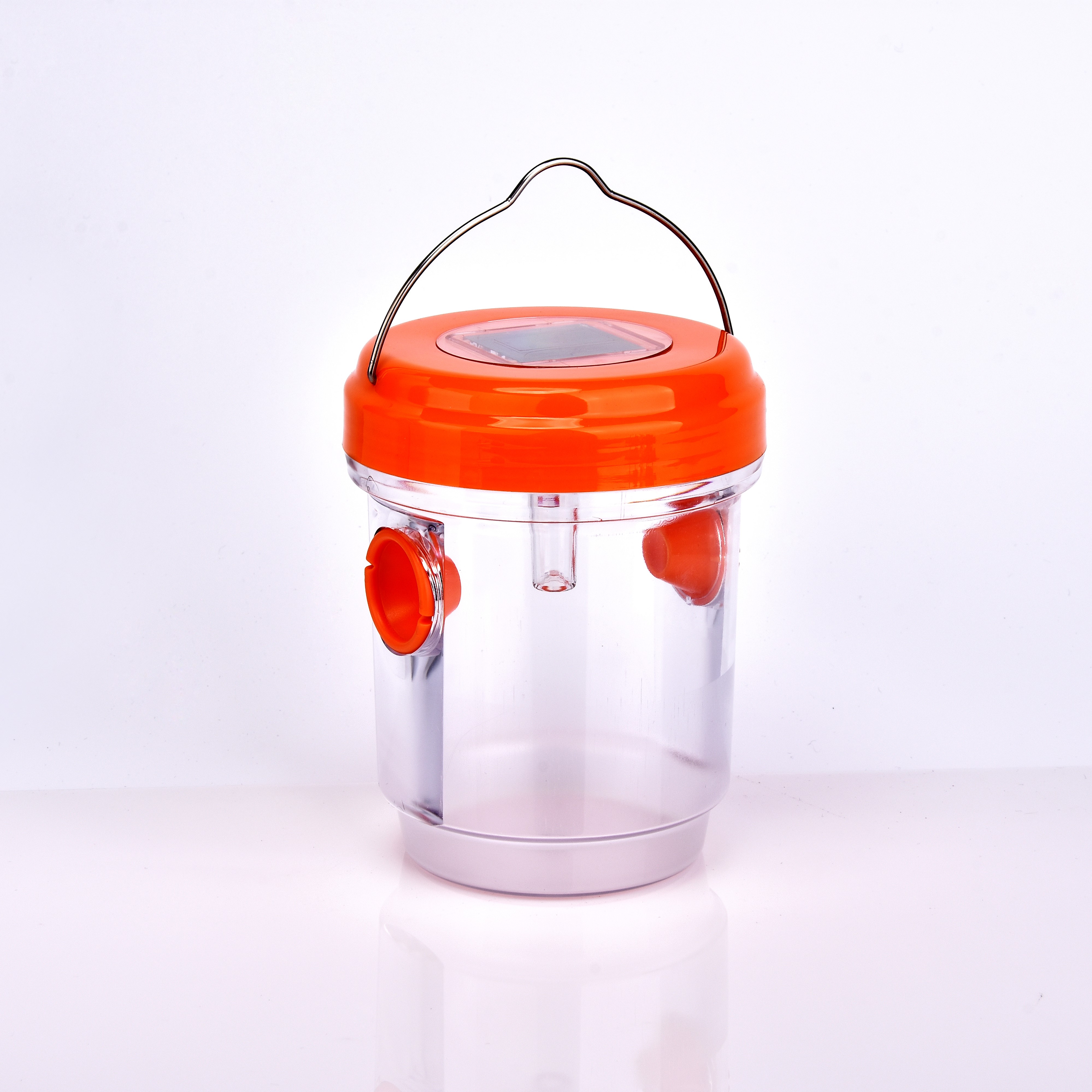 30 Pieces Outdoor Hanging Plastic Solar Wasp Trap for Sun Energy Fly Jay Bee Trap