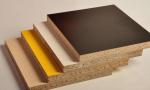 Standard Size Melamine Laminated Particle Board For Furniture Construction 1220
