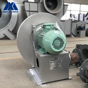 China Grey Blue Material Handling Blower Stainless Steel Centrifugal Fan on sale