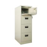 Standard Size Vertical Steel Filing Cabinets 4 Tier Metal Filing Cabinet