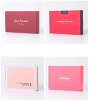 Eco Skincare Beauty Cloth Corrugated Paper Box Matte Colored Corrugated Mailing