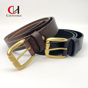 Wholesale Retro Casual Style Genuine Leather Belt Men And Women Waist Top Layer Of Cowhide from china suppliers