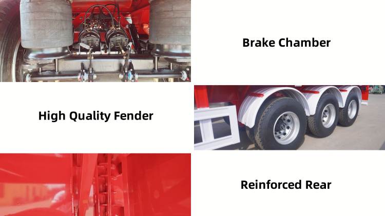 TITAN 3 Axle 40 Ft Flatbed Semi Trailers for Sale Near Me