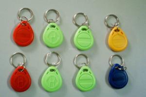 Wholesale TOPAZ512 chip RFID keychain / NFC large-capacity chip key ring from china suppliers