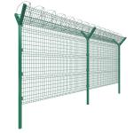 High Durability 5mm Airport Security Fencing Sustainable