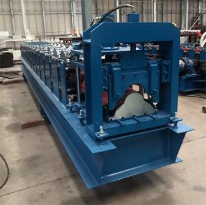 Wholesale Glazed Roof Ridge Cap Roll Forming Machine Galvanized Metal Color Steel from china suppliers